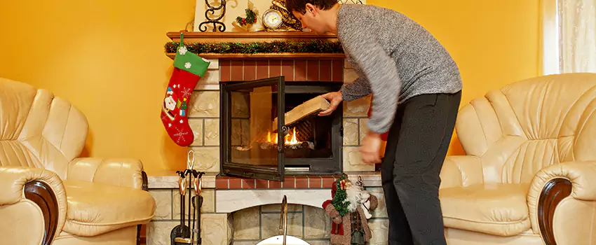 Gas to Wood-Burning Fireplace Conversion Services in Temple, Texas