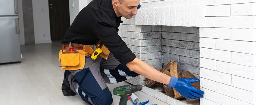 Fireplace Damaged Damper Frame Repair Services in Temple, Texas