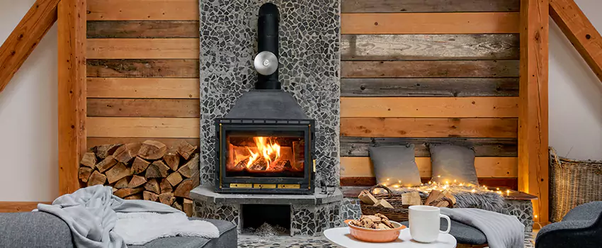 Thelin Hearth Products Direct Vent Gas Stove Fireplace Inspection in Temple, Texas